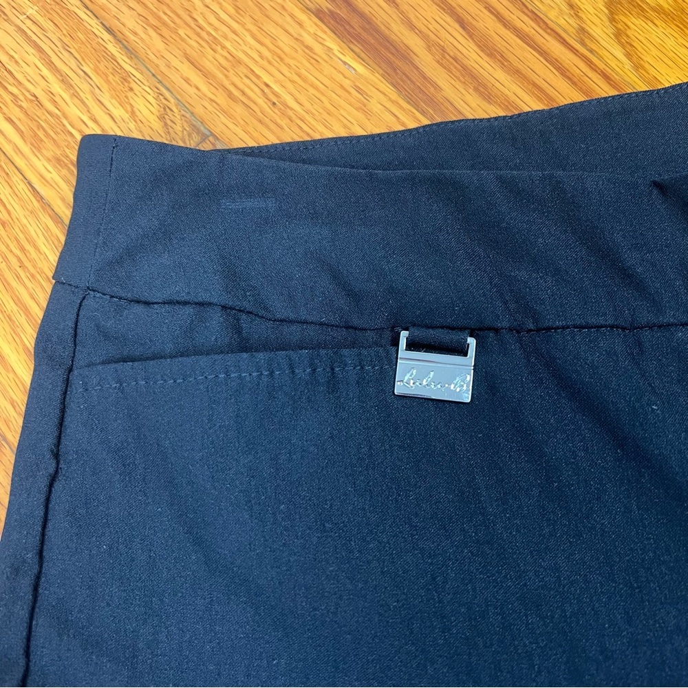 Lulu B Black Capri w/ Rhinestone Detail - Picture 4 of 10